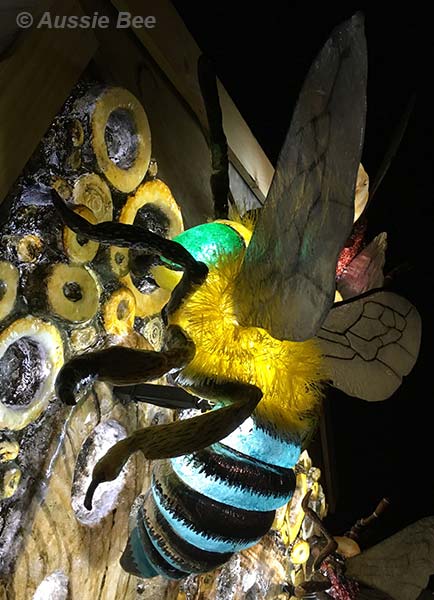 Beetopia, Vivid, Sydney, Bee Hotel for native bees