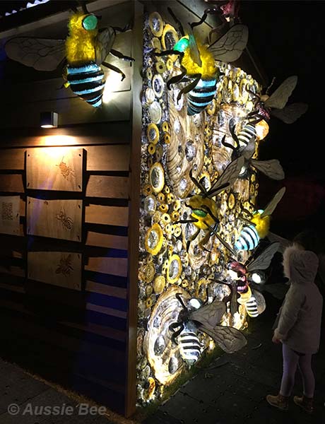 Beetopia, Vivid, Sydney, Bee Hotel for native bees