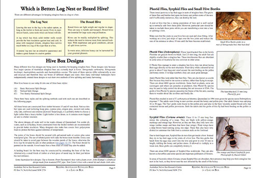 Aussie Bee ebook on stingless native bees