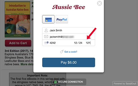 Add your card details